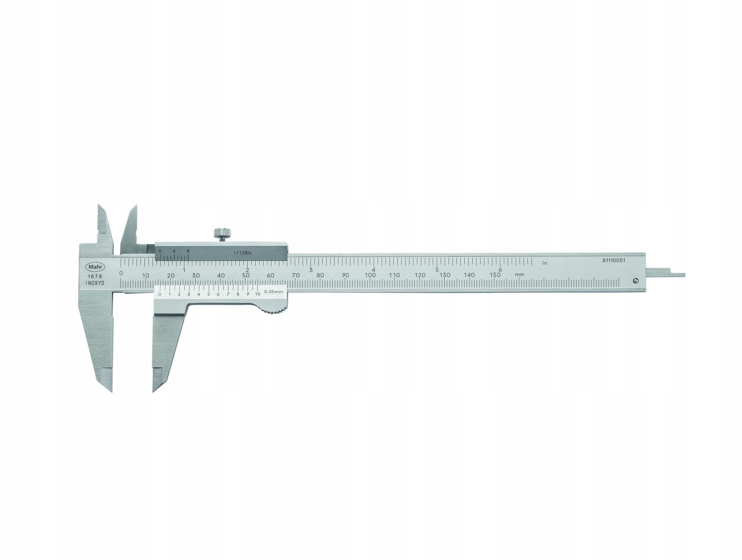 Mahr 4100400 Suwmiarka, Srebrny, 228 mm