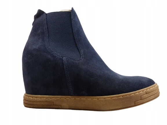 Modré kotníkové boty J.w 40