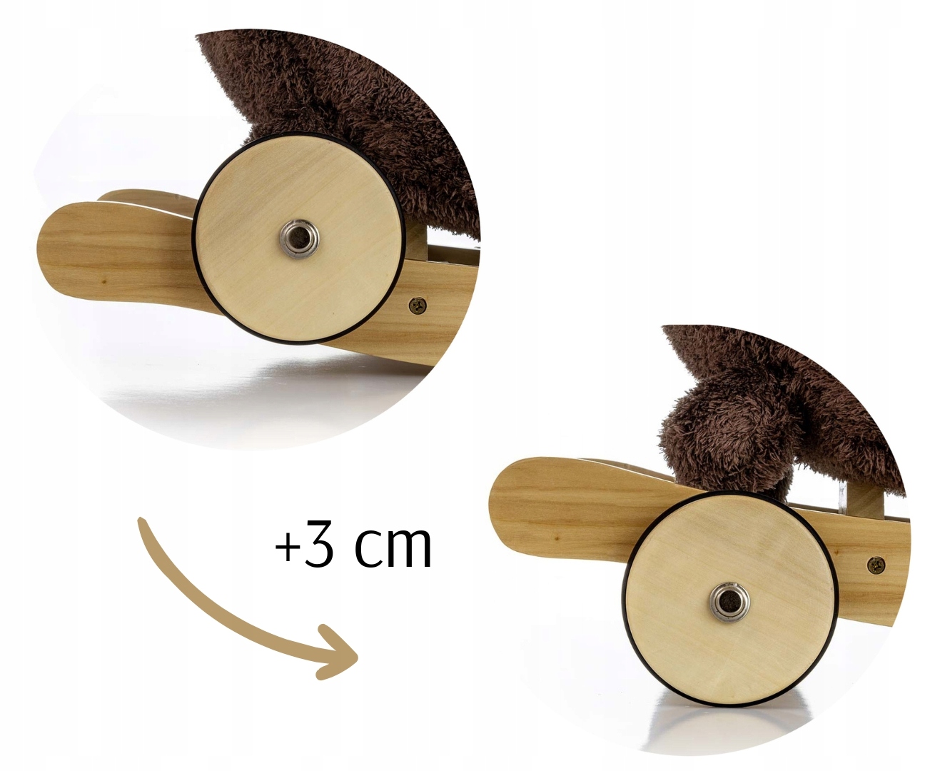 Piesek Polly Plus - Brown Dog Waga produktu z opakowaniem jednostkowym 4.8 kg