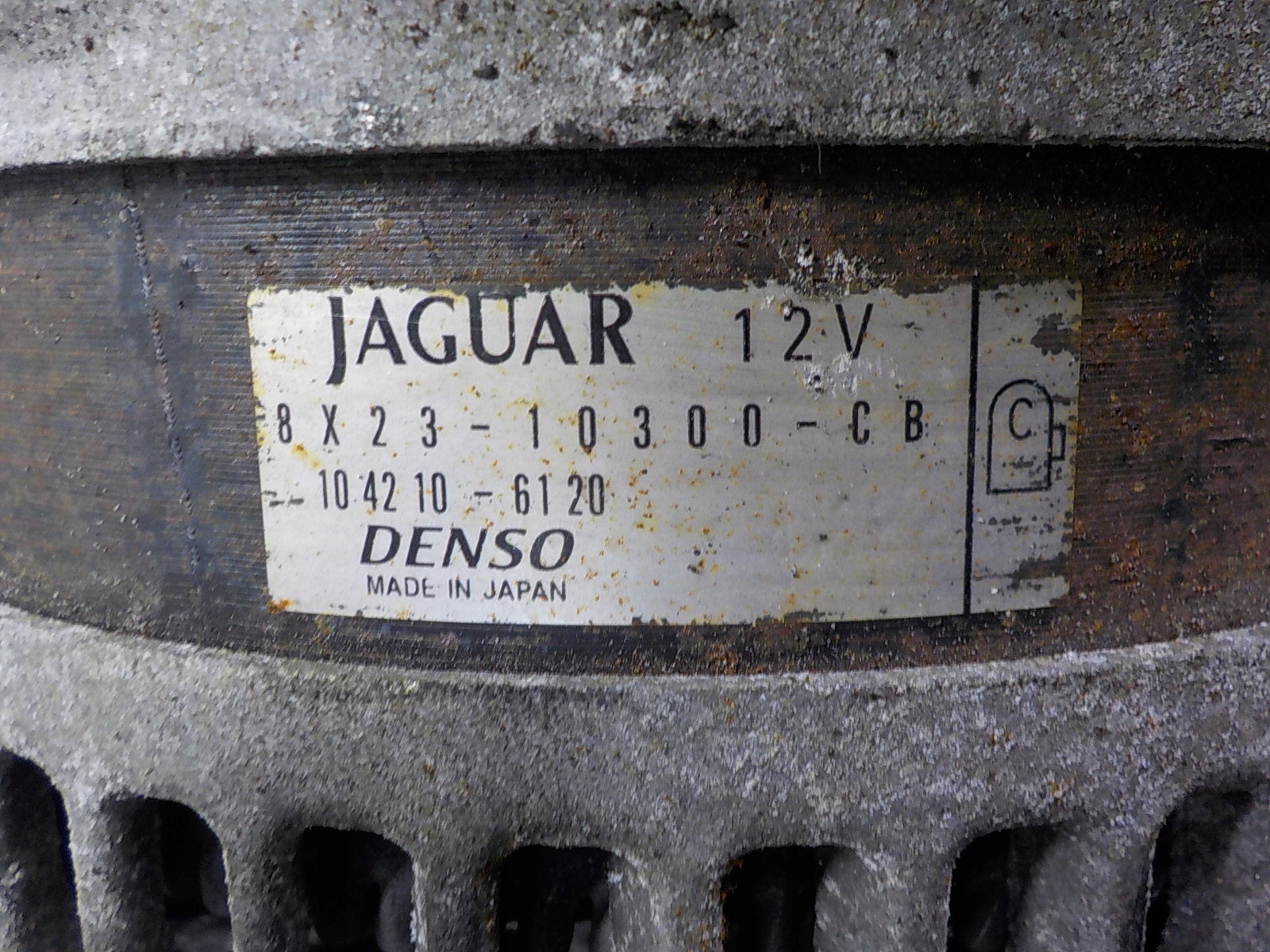 JAGUAR XF ALTERNATOR 8X23-10300-CB 104210-6120