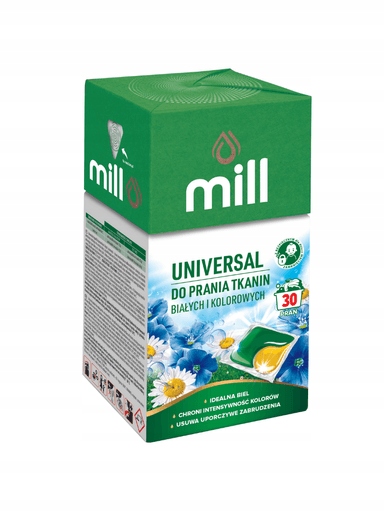 Levně 2x Mill Univerzální Kapsle na praní 30 Kusů