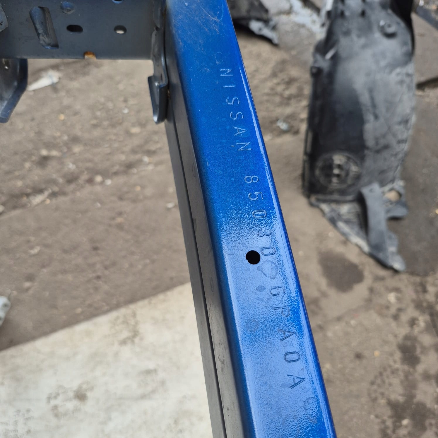 NISSAN JUKE II F16 19- bumper support rear part rear