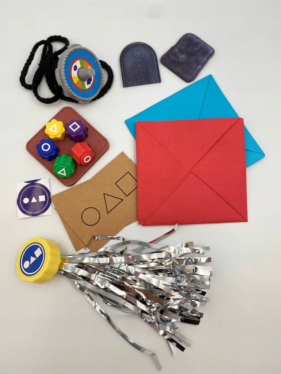 GONGGI KOREAŃSKA GRA ZRĘCZNOŚCIOWA KOŚCI DO GRY SQUID GAME ZESTAW 6szt Producent inny