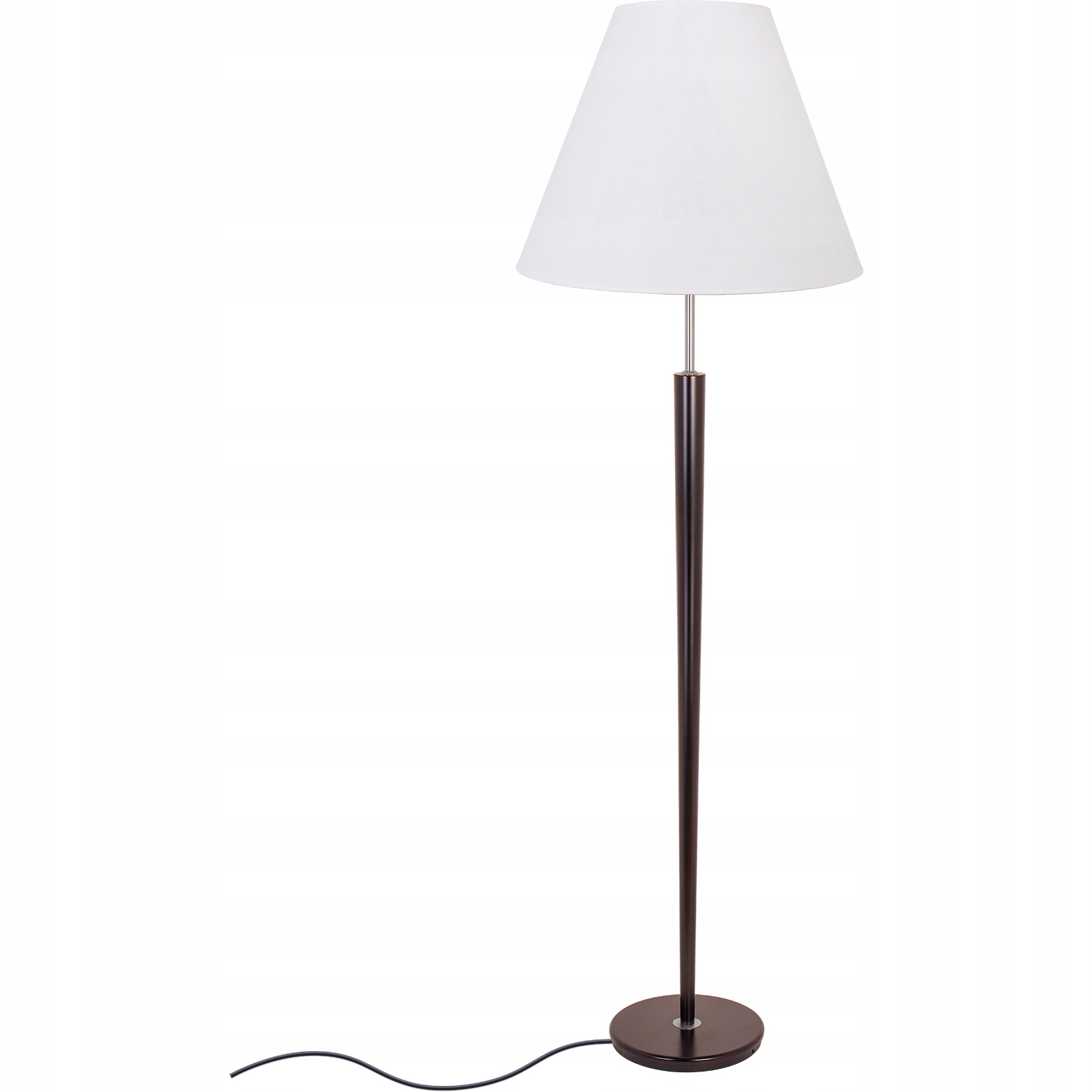 Lampa Hnědá Venge Stojící Podlahová Klasická