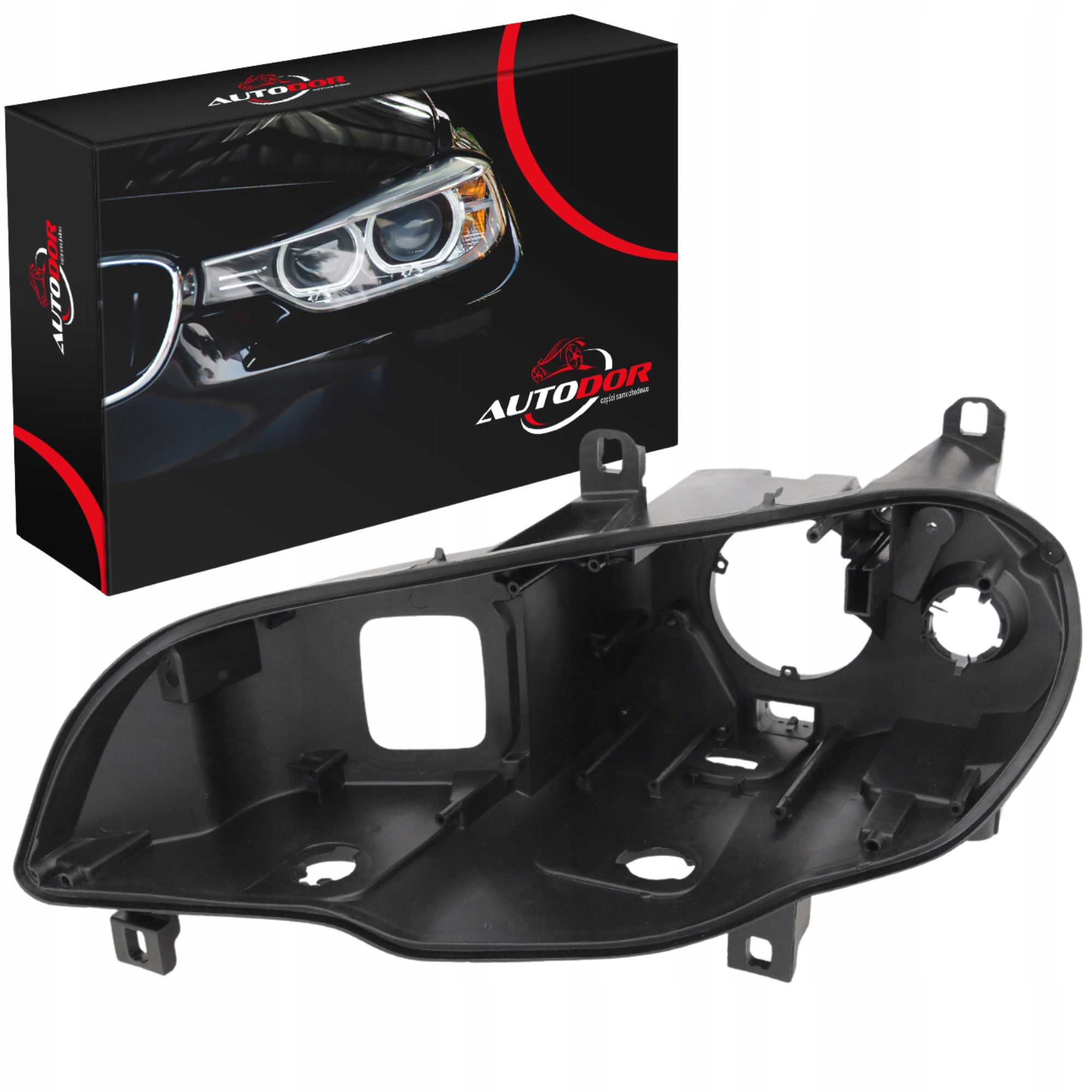 Bmw X5 E70 LCI Lift 2010 2014 Krytka Světlometu Lampy Levá Nová