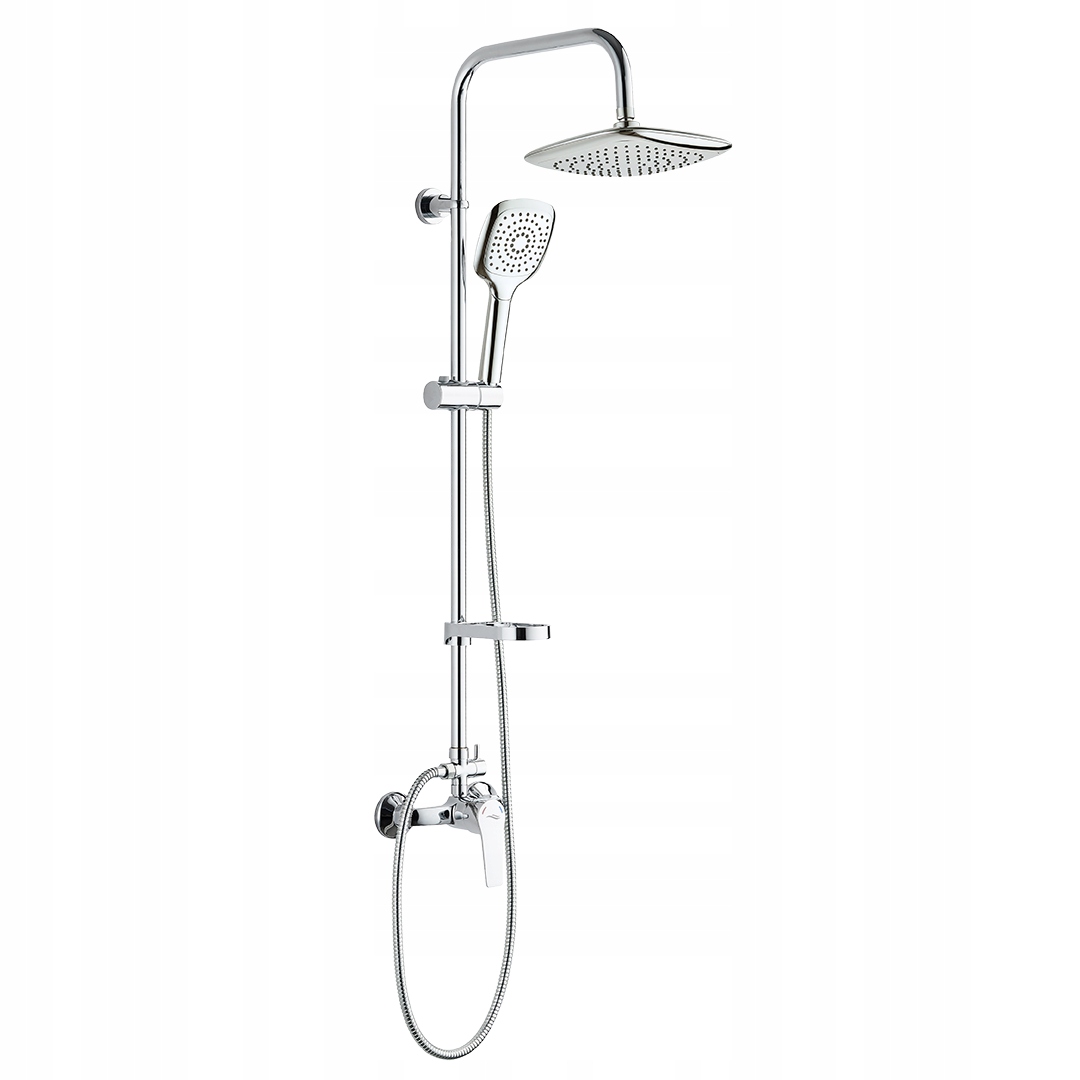 Sprchová Súprava S Sprchovou Batériou A Mydelničkou, Chrómovou Poličkou Kuchinox