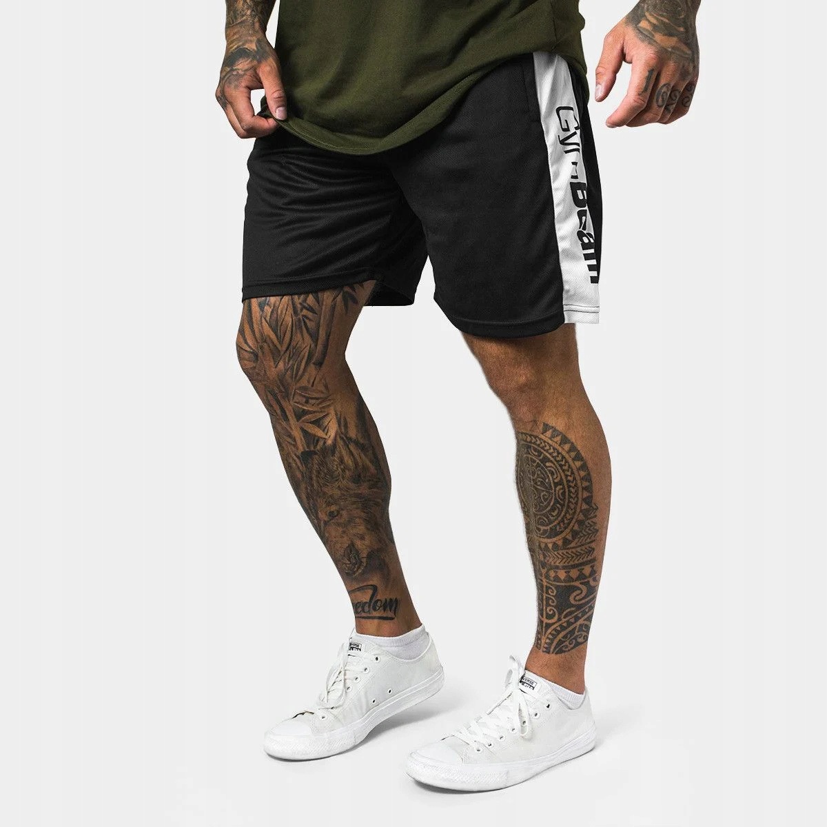 Gymbeam Szorty Vertical Black M