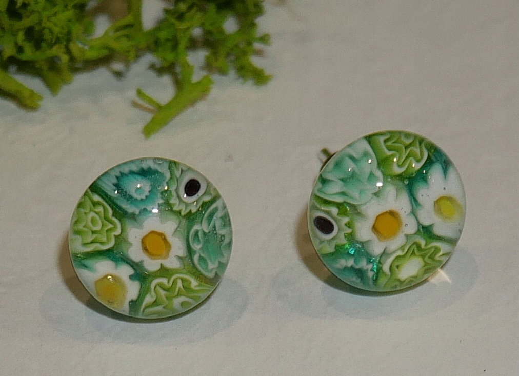 MURANO szkło weneckie kolczyki SZT917 Marka Inna marka