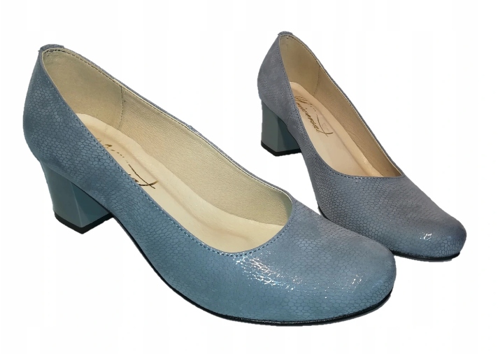 

32. Uniwersał wygodne, eleganckie czółenka s.nat.