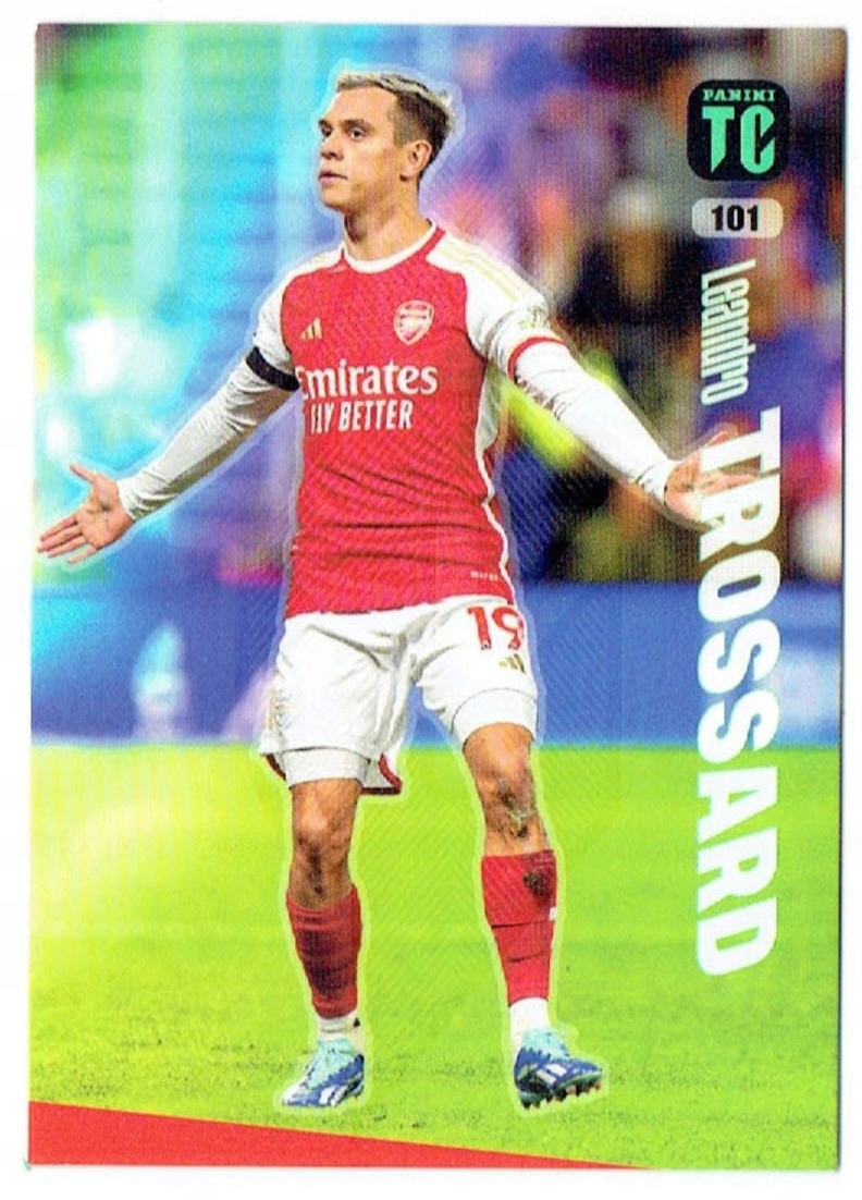 Top Class 2024 Karta Base Arsenal 101 Trossard