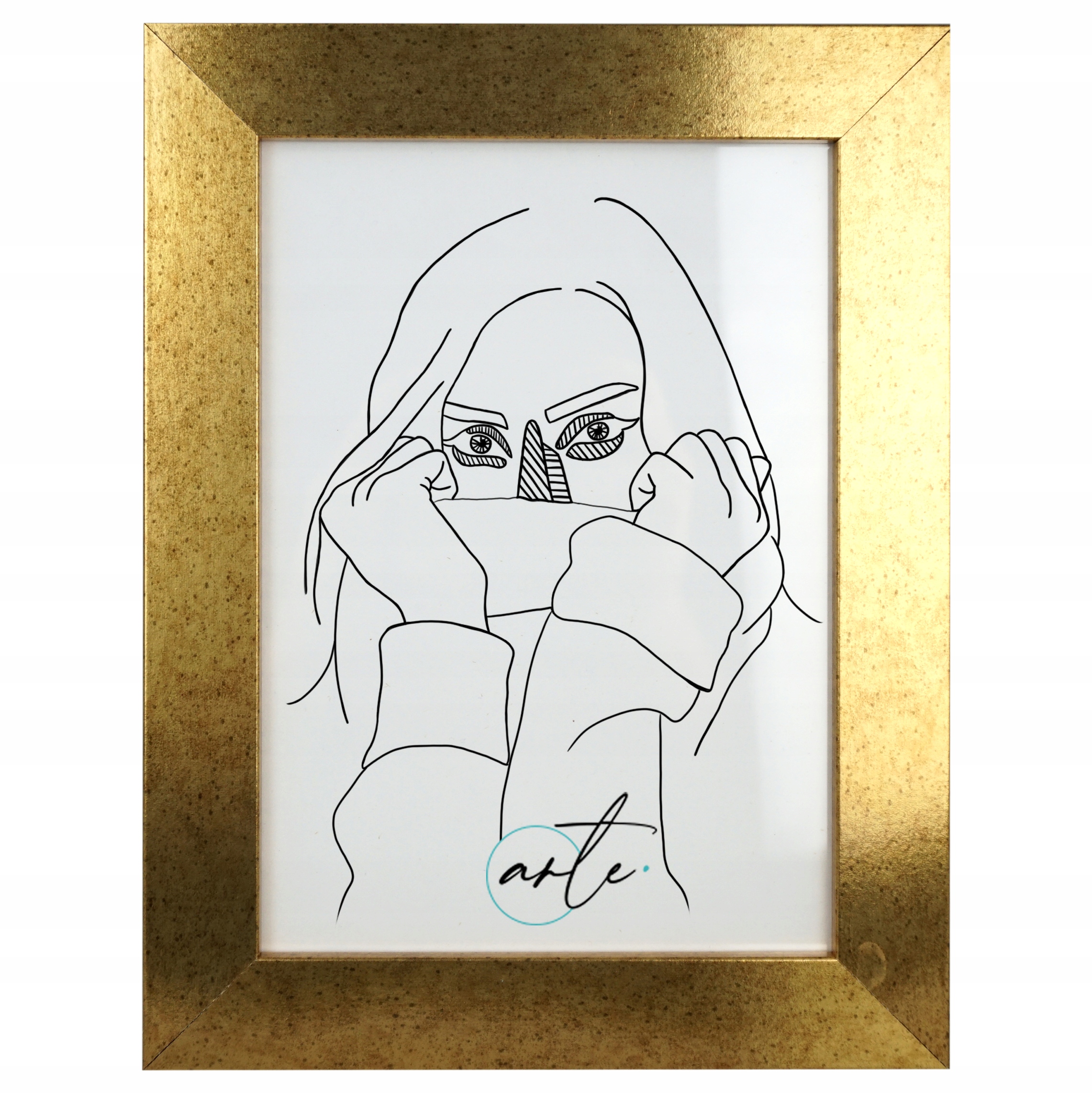 

Ramka na zdjęcia Kai złoty 40x60 cm