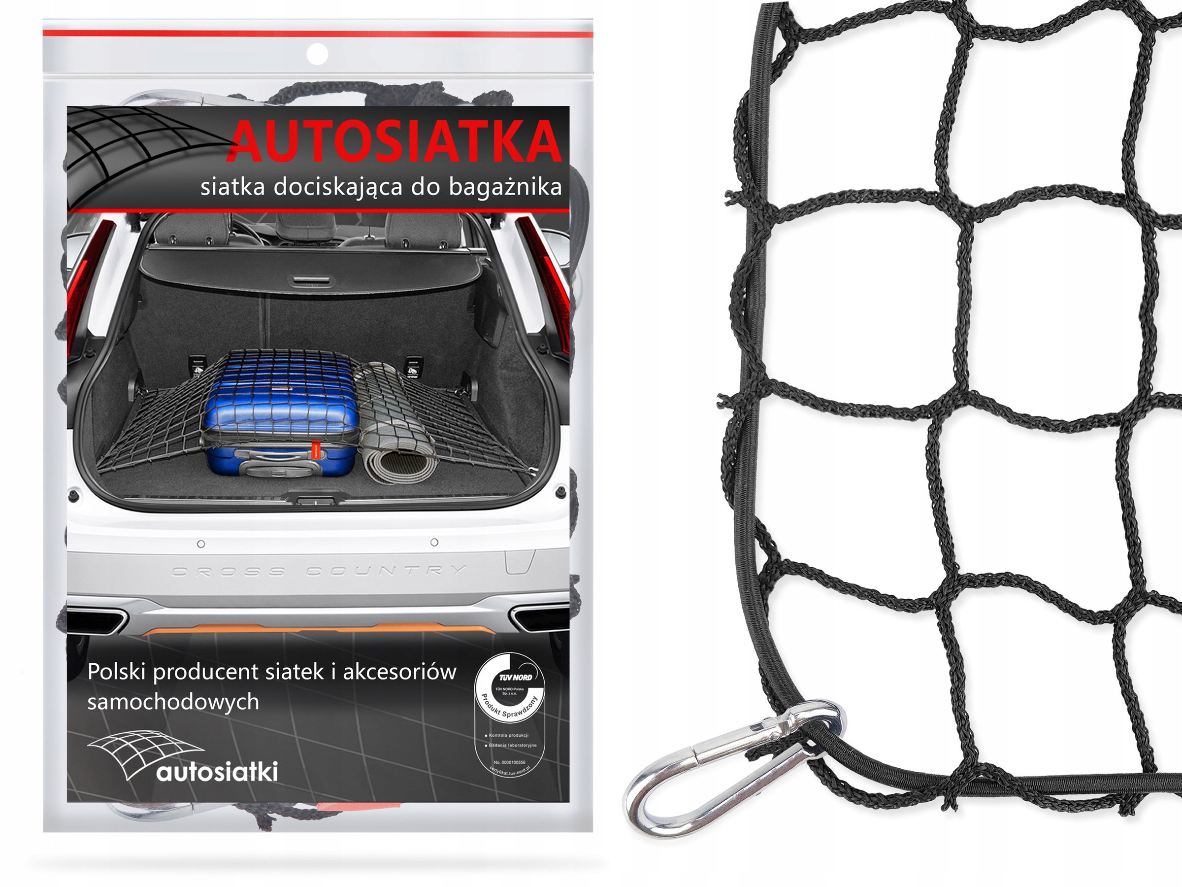 Siatka do bagażnika do Lexus Nx II Suv siatka bagażowa organizer