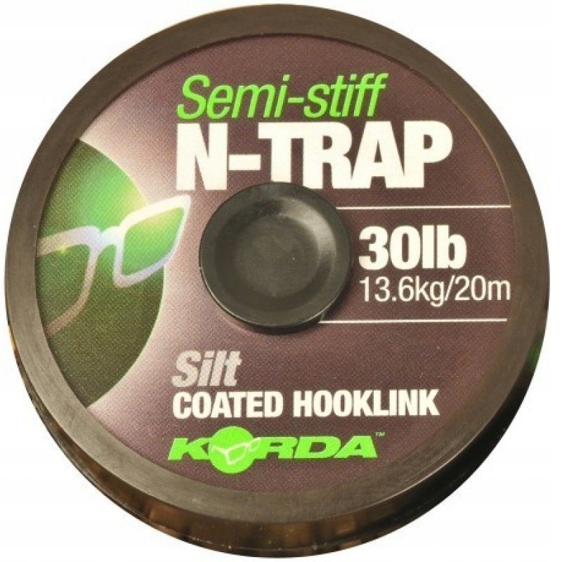 Korda Plecionka N-Trap Semi Stiff Silt 15lb 20m KNT22