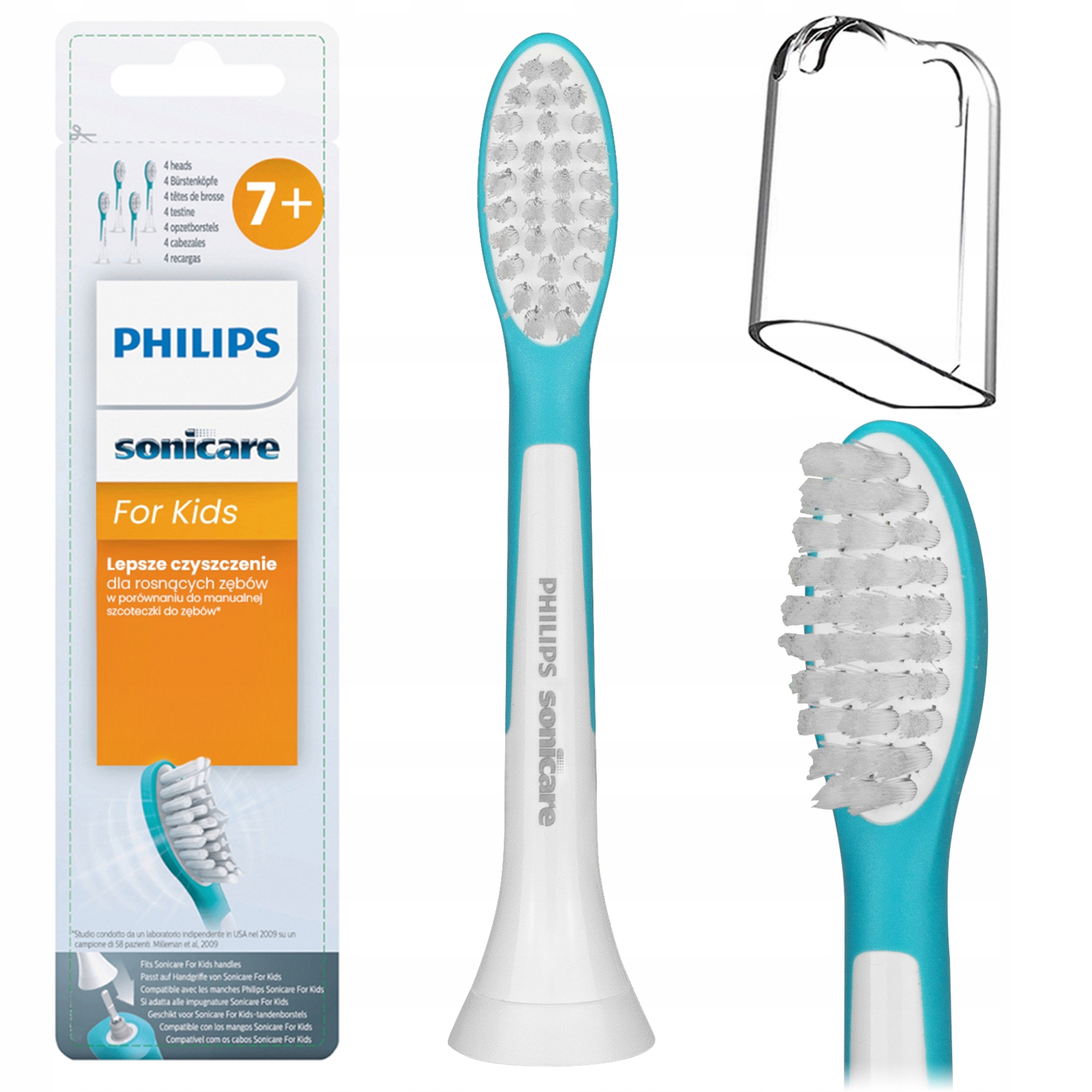 

1x Końcówka Philips Sonicare HX6041/33 Kids 7+