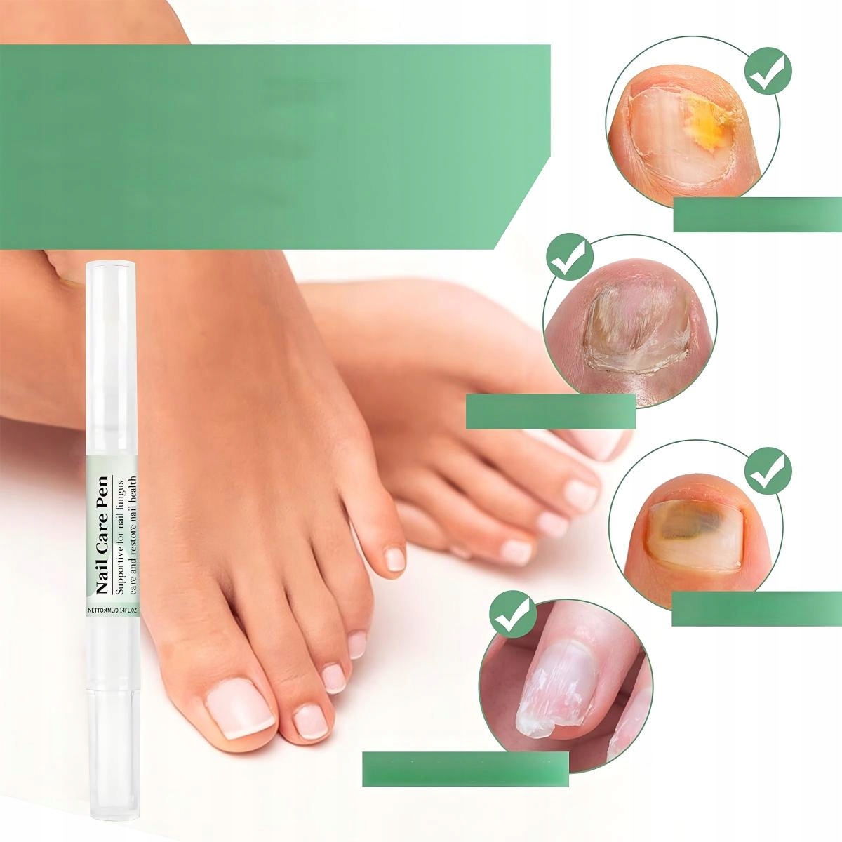 Кондиціонер для нігтів 4мл Nail Care Pen, кинджал для догляду за нігтями — фото 8