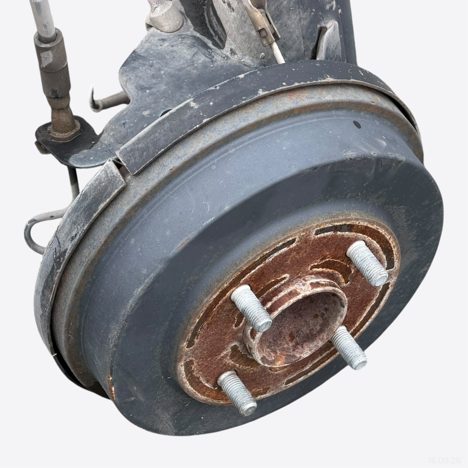 suspension beam axis rear complete FORD FIESTA MK8 BEBNY