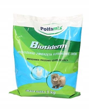 

Polfamix Biotiderm na skórę sierść futro 1kg