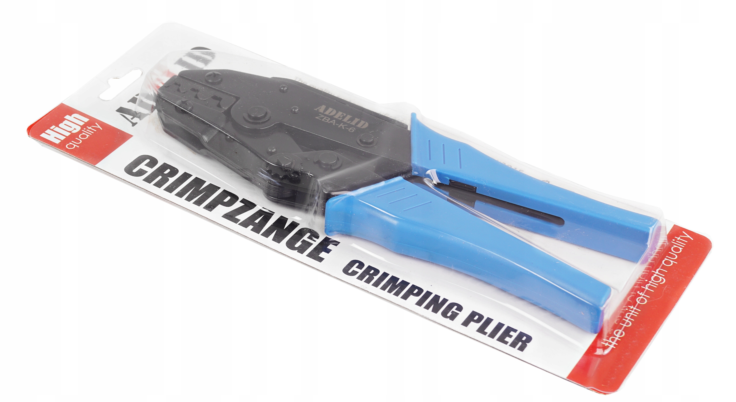 ZACISKARKA PRASKA KONEKTORÓW NIEIZOLOWANYCH KABLI Marka Adelid