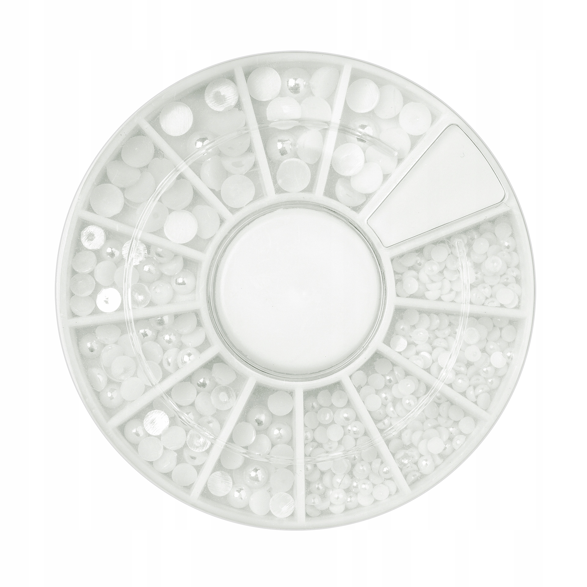 KARUZELA OZDOBA CYRKONIE KRYSZTAŁKI NA PAZNOKCIE