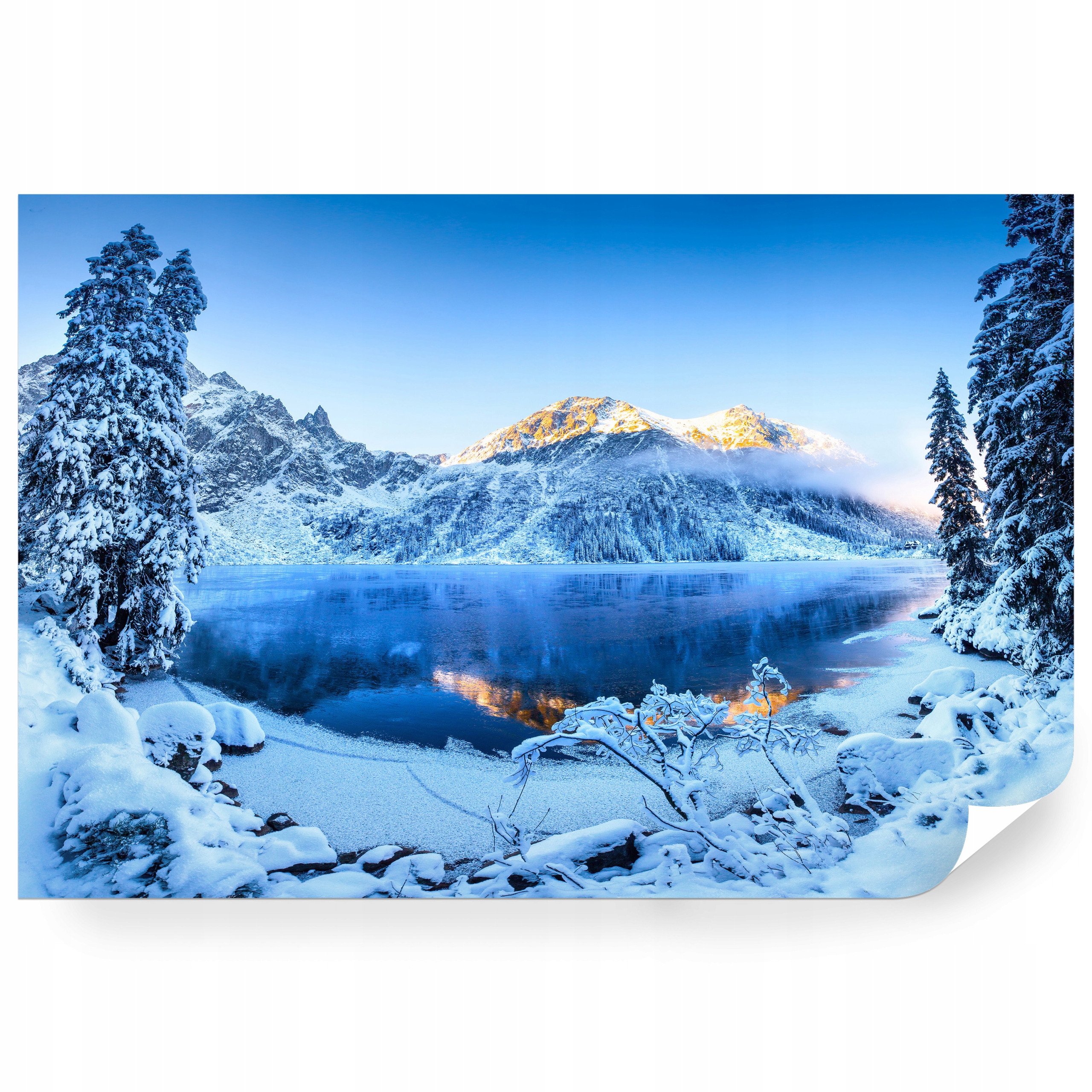 Fototapeta samolepicí Rakouské Alpy Hory A Jezera 368 x 254 cm