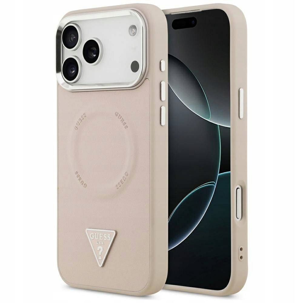 Guess Pouzdro pro iPhone 17 Pro Kompatibilní s Magsafe Guhmp17Lpsdtscmp