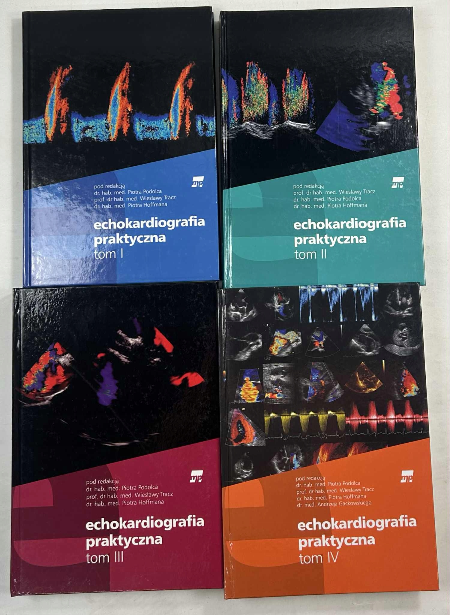 Echokardiografia praktyczna Tom 1-4 Podolec