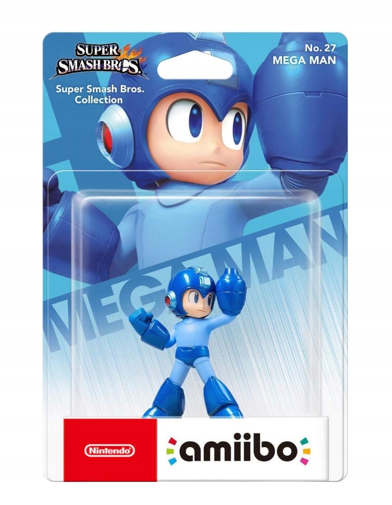 AMIIBO FIGURKA NINTENDO / SUPER SMASH BROS / MEGA MAN No. 27