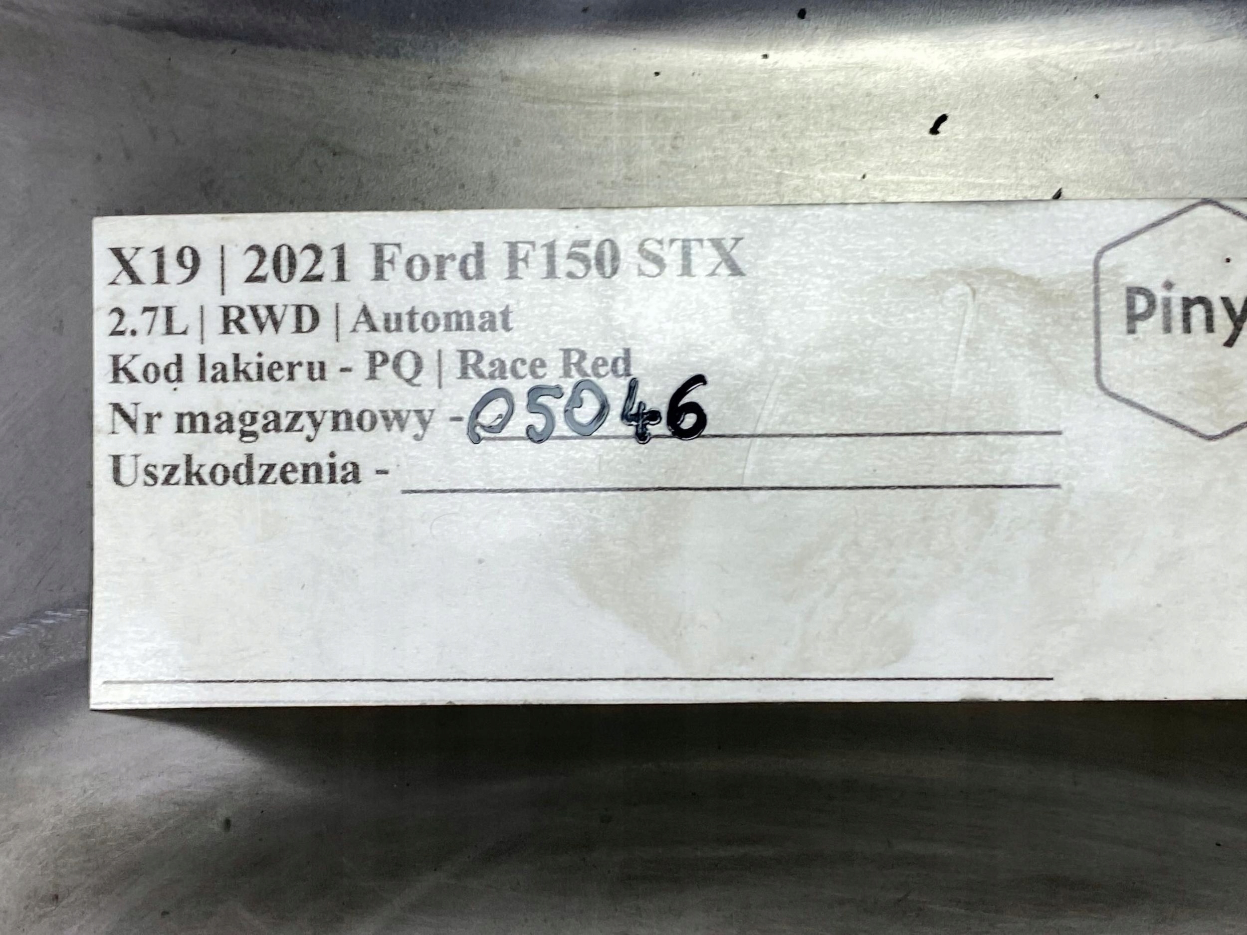 differenciál differenciál hátsó wklad Ford F150 2021+ USA