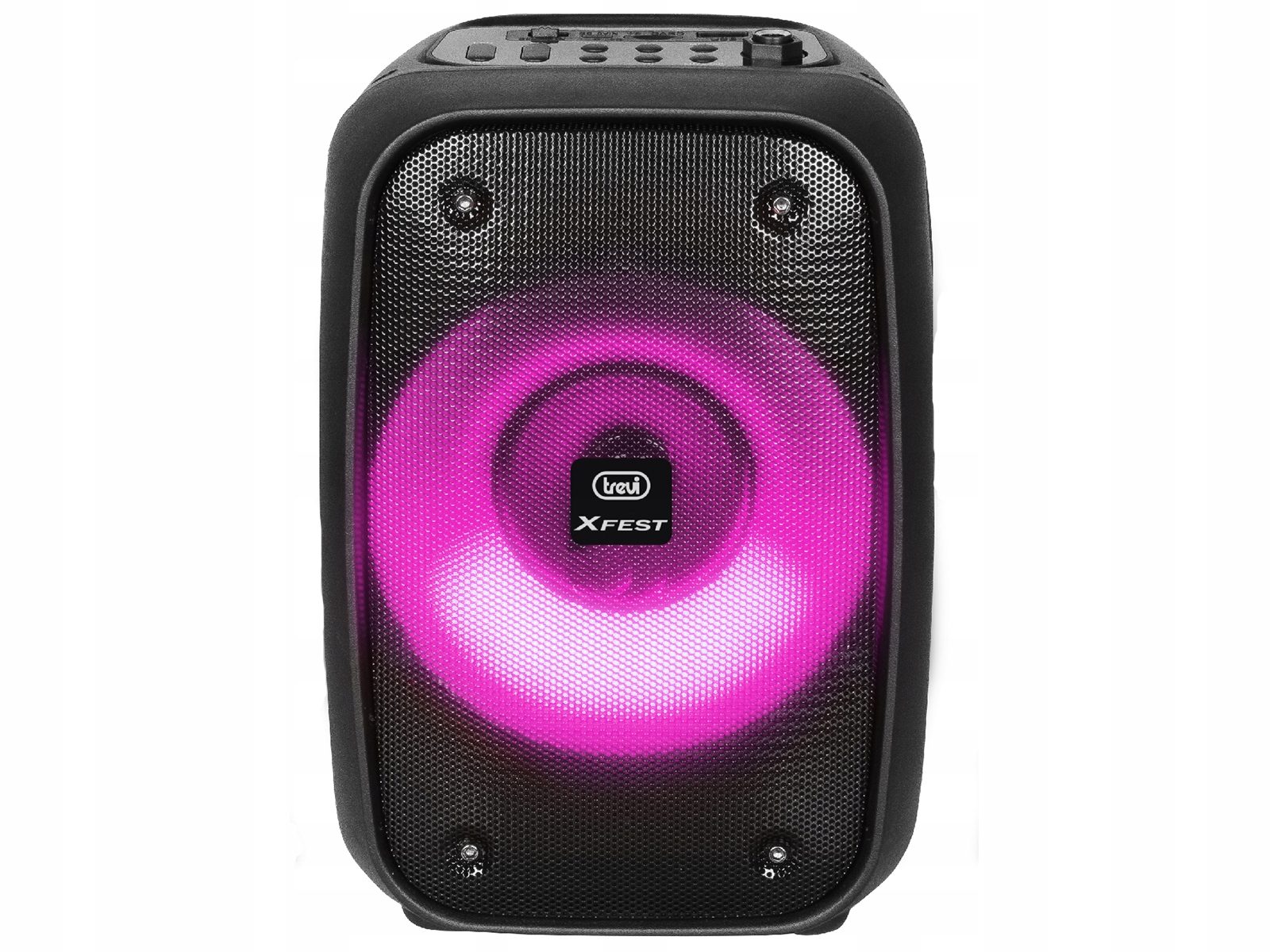 GŁOŚNIK KOLUMNA PRZENOŚNA MOCNA KARAOKE MIKROFON Marka Trevi