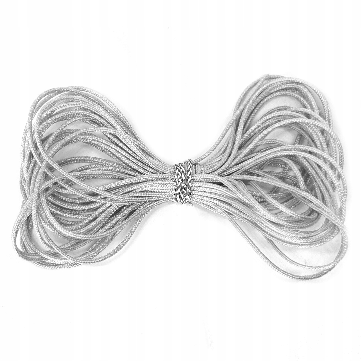 A484 Sznurek nylonowy topliwy Szary ~0,8mm 5m