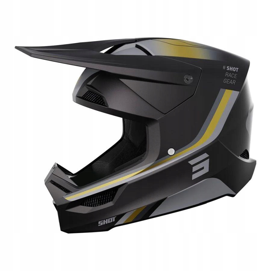 Shot Furious Aim Gold kask S