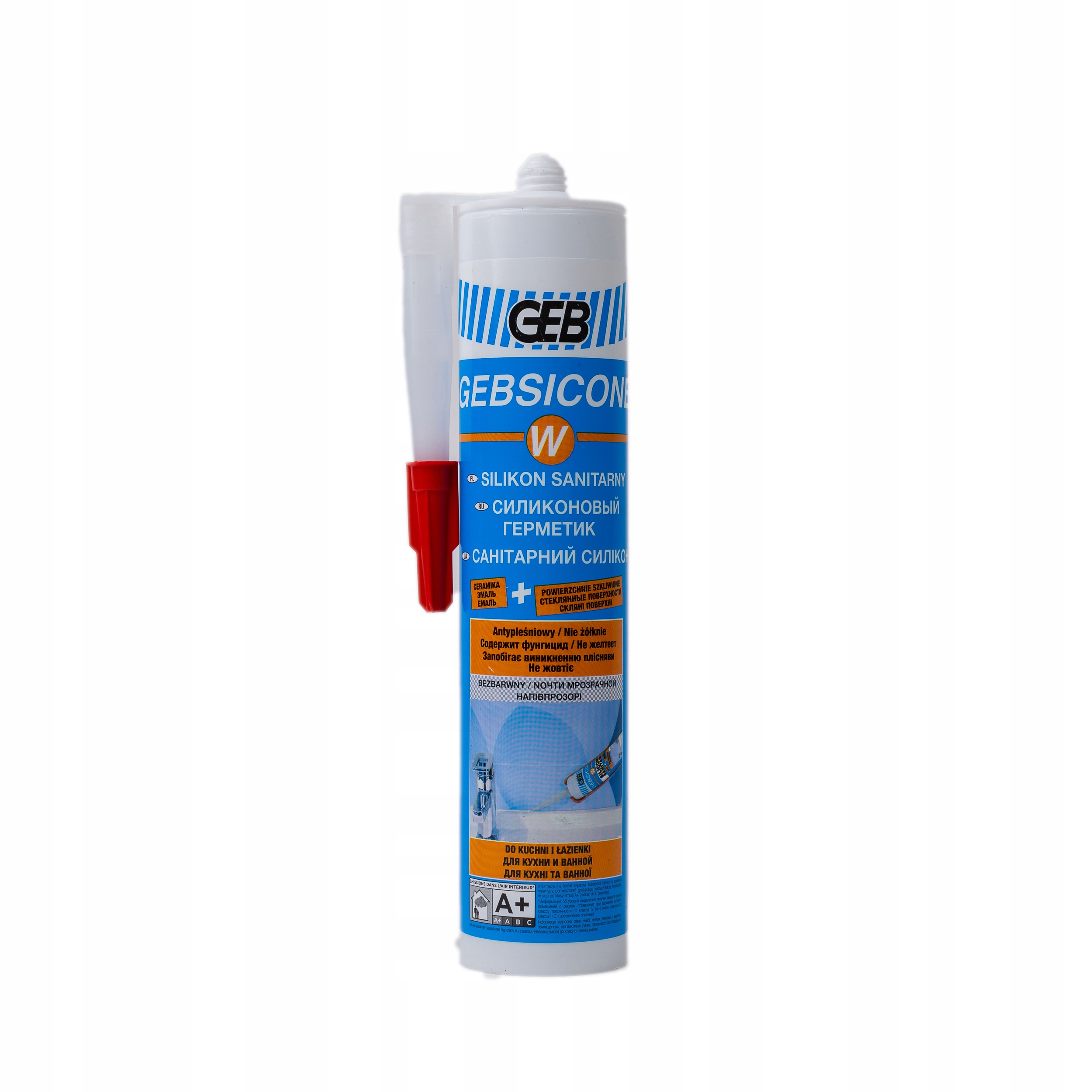 

Silikon sanitarny Geb 310ml bezbarwny