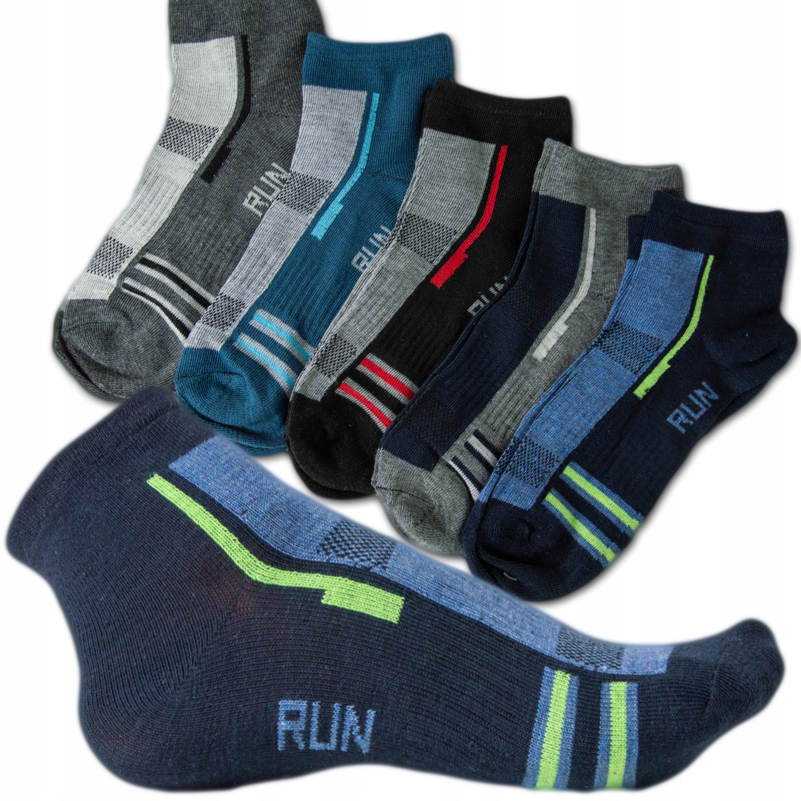 

5 X Skarpety Skarpetki chłopięce bawełna r 35-38