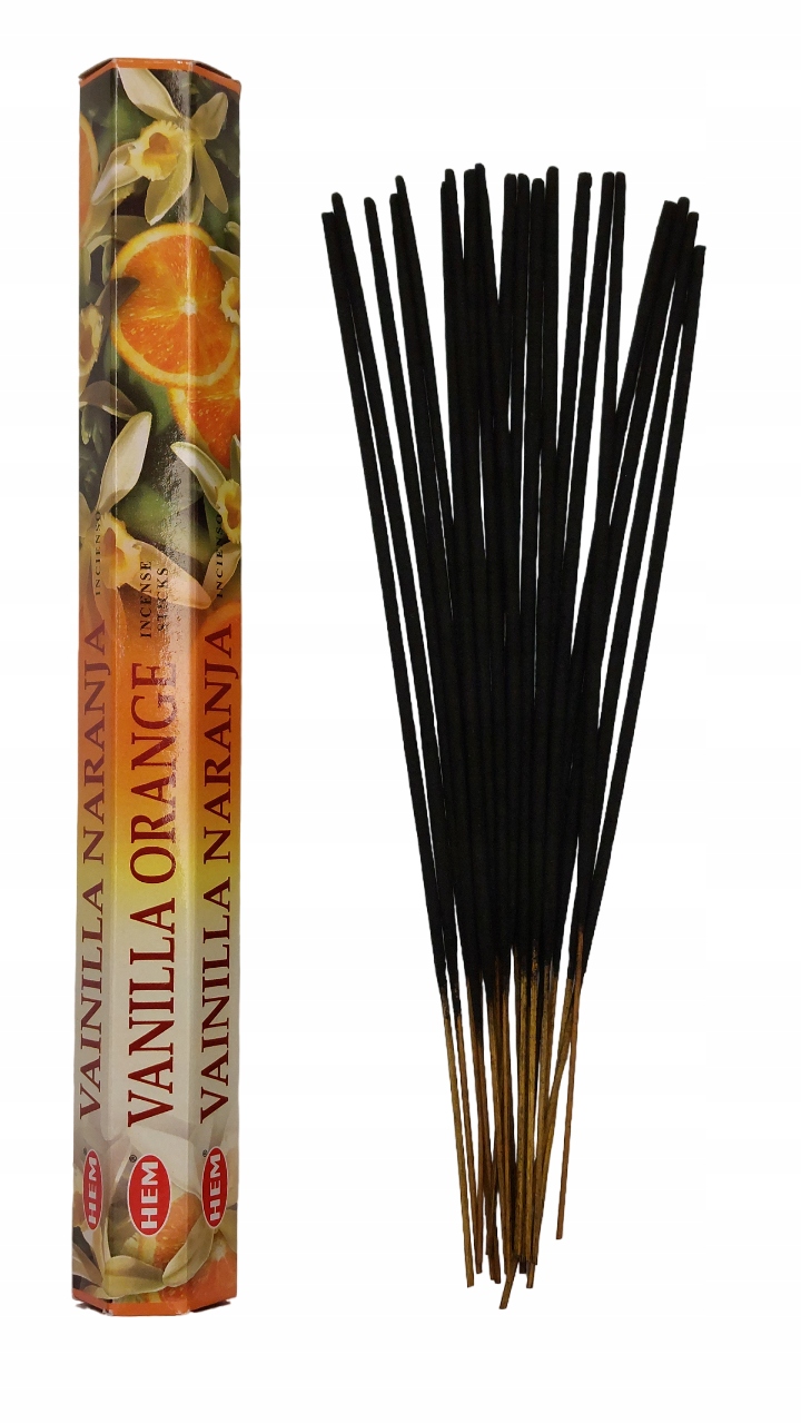 

Kadzidełka Wanilia Pomarańcza Vanilla Orange Hem
