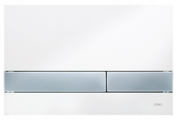 Splachovací tlačítko pro Wc Jomo Exclusive 2.0 Bílá/Chrom mat