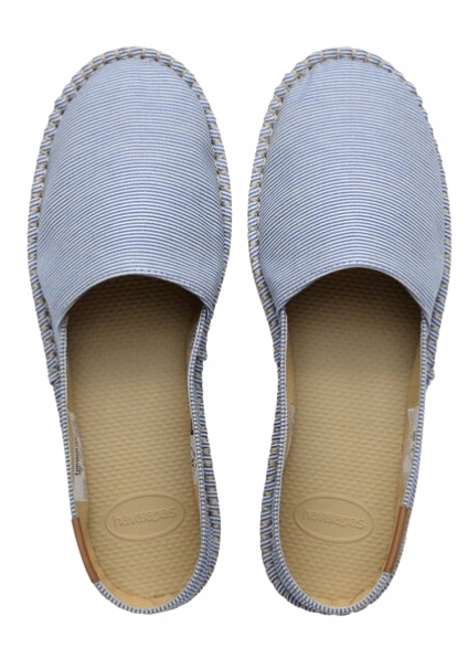 HAVAIANAS ESPADRYLE WSUWANE NIEBIESKIE W PASKI 41 ŻIC