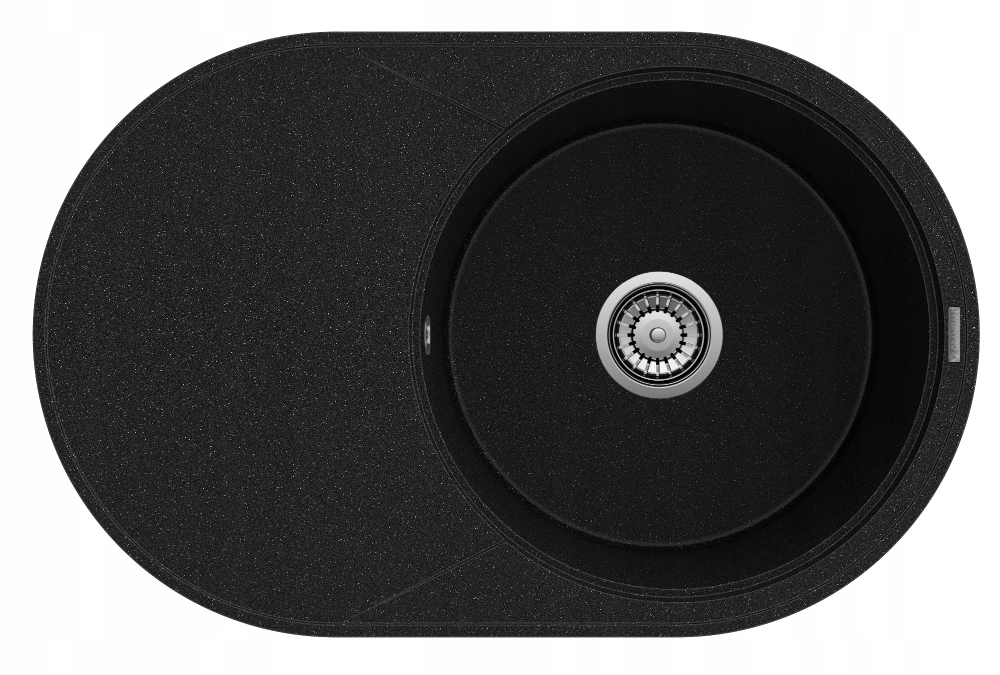 Dřez Dřez Savio Kulatý Kuchyňský 1 Komorový Velký Odkapávač Sifon Chrom