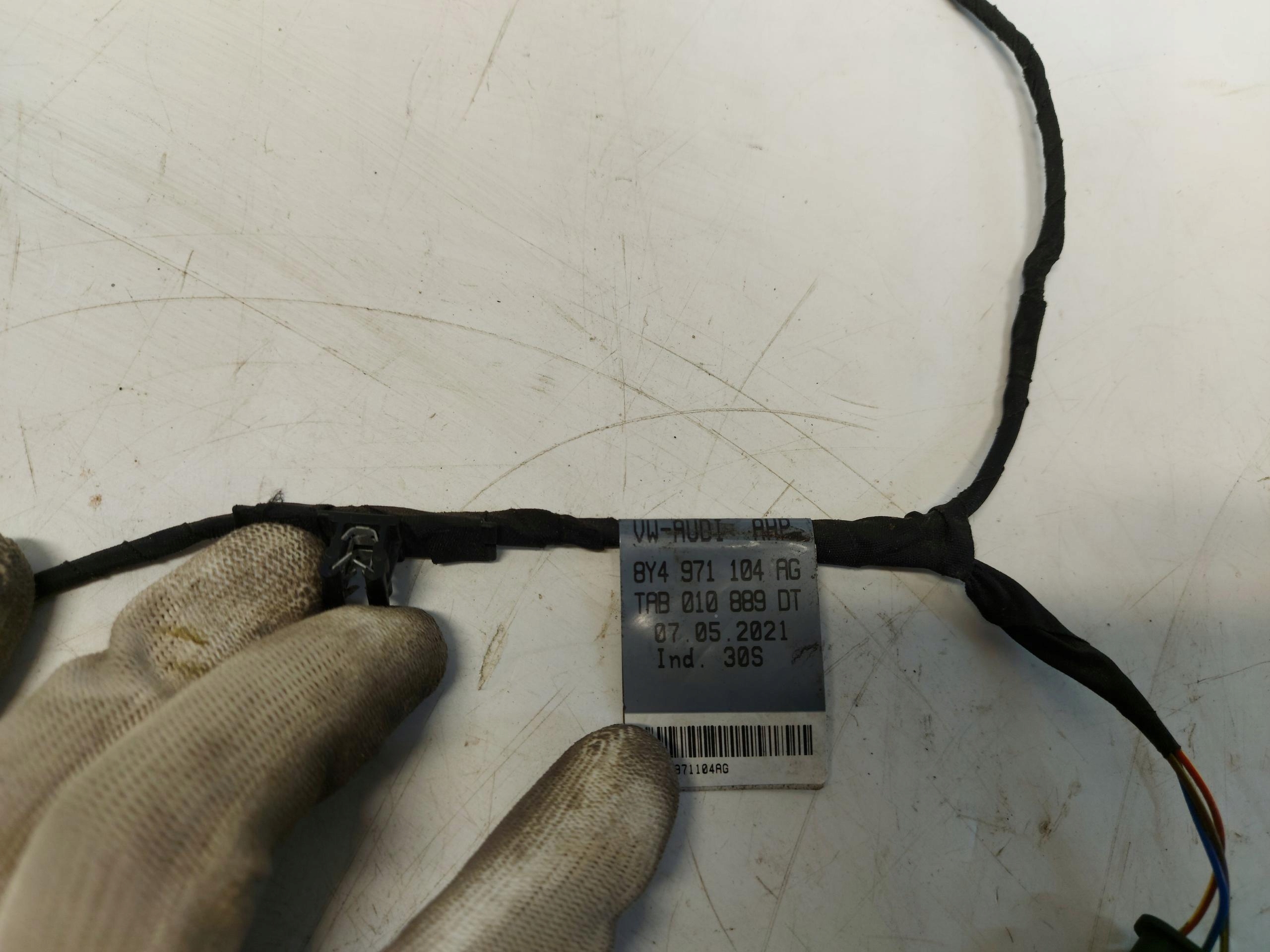 Audi A3 8Y4 HB 5D bundle wiring PDC rear part 8Y4971104AG
