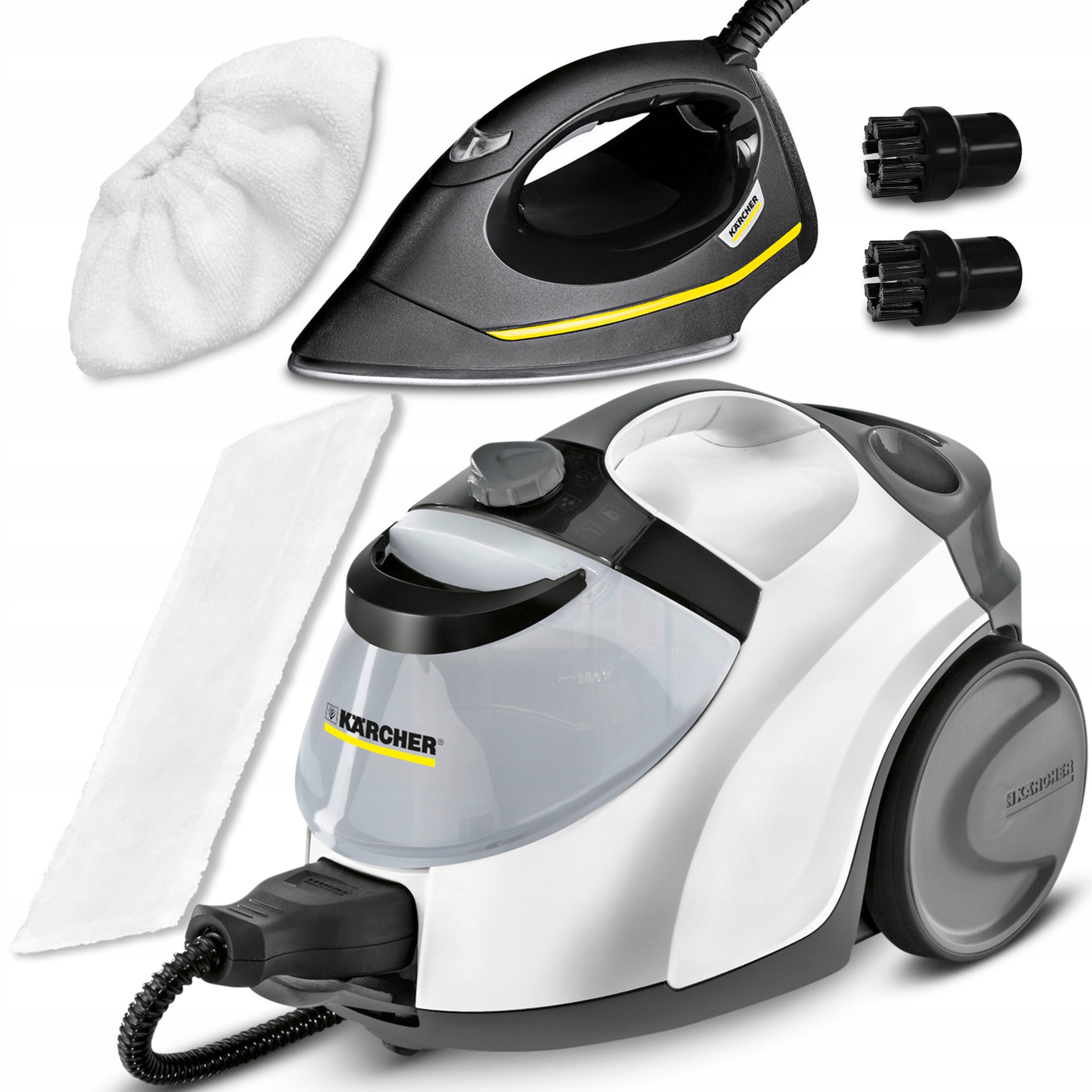 Naparovač Sc 5 Easyfix Karcher Parný Mop Umývačka S Žehličkou Sada Na Zásobu