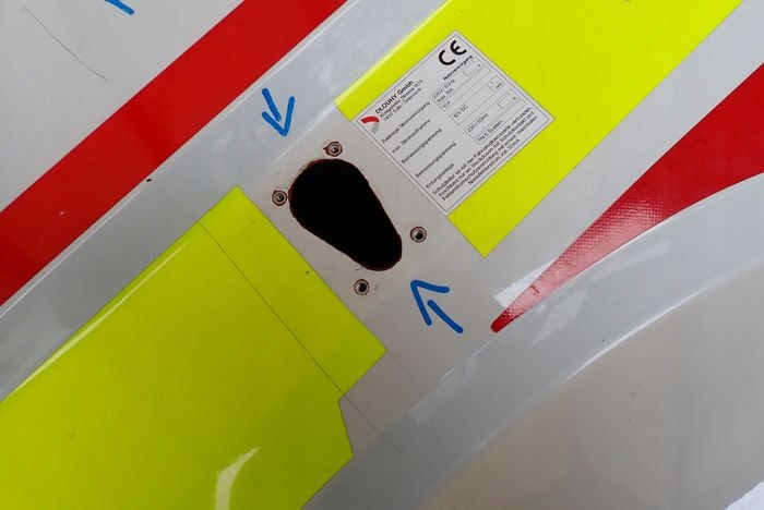 VW CRAFTER II MAN TGE 17- fender left front front below indicator