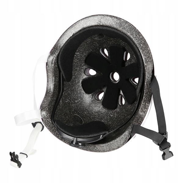 KASK NA ROWER dziecięcy BEZPIECZNY DLA DZIECKA mały rozmiar XS 48-52cm Nils Kolor biały