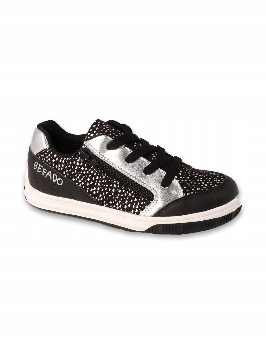 Dziewczęce sneakersy czarne Befado, r. 28