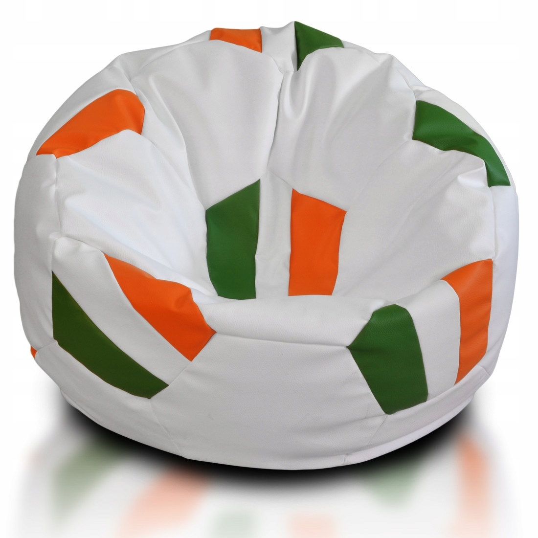 Fotel Piłka Kibica Ekoskóra Dolaro E1 IRLANDIA