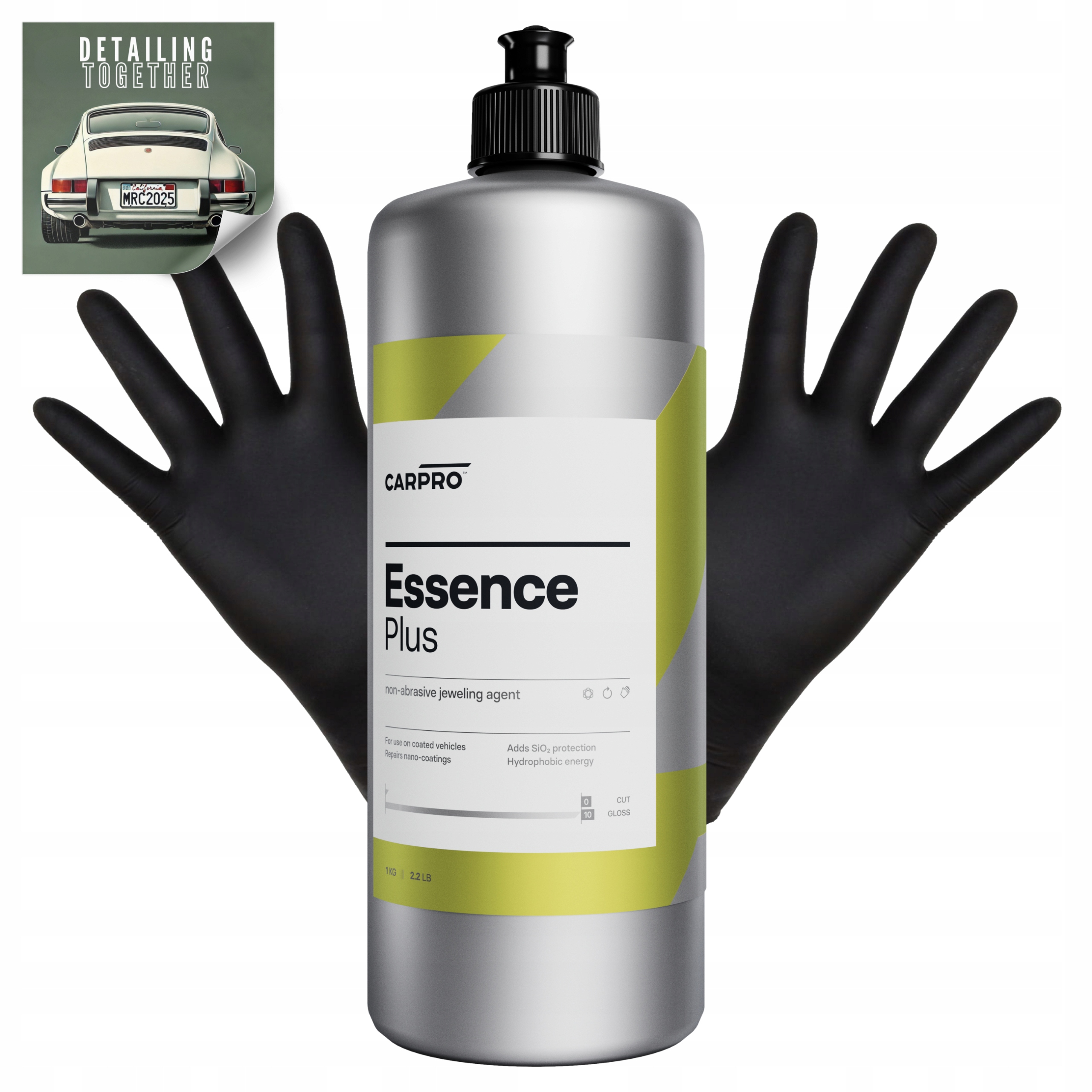 CarPro Essence+ Leštiaca pasta Regeneruje kvarcové keramické povlaky 1L