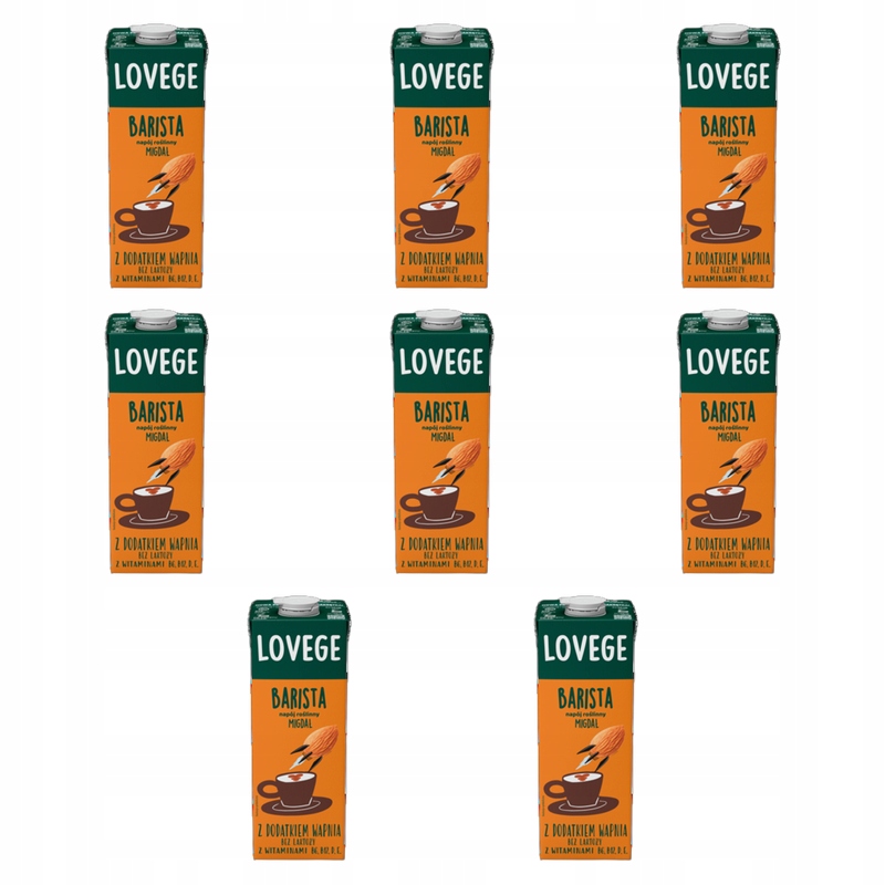 Nápoj Lovege pro baristy Mandlový 1l X8