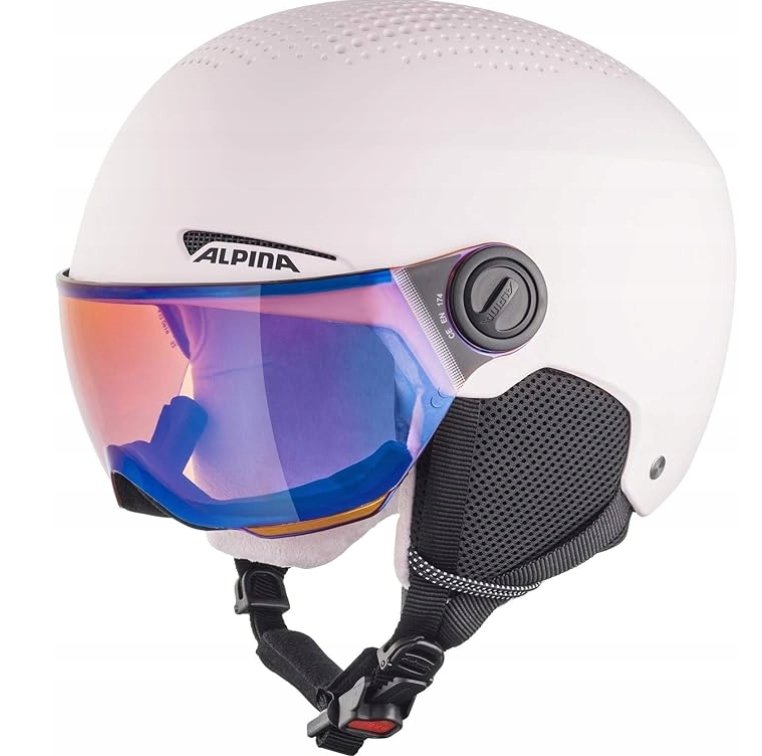 Alpina Kask narciarski Alpina Zupo Visor Q-Lite Rose Matt 54-58 cm