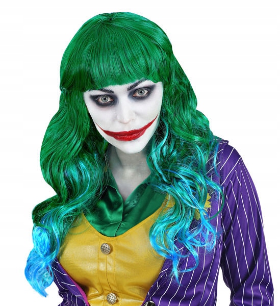 

Peruka Zły Złego Mroczny Joker Jokera Halloween