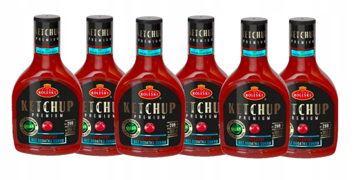 Levně Roleski bez přidaného cukru 425 g, sada 6 x 425 g