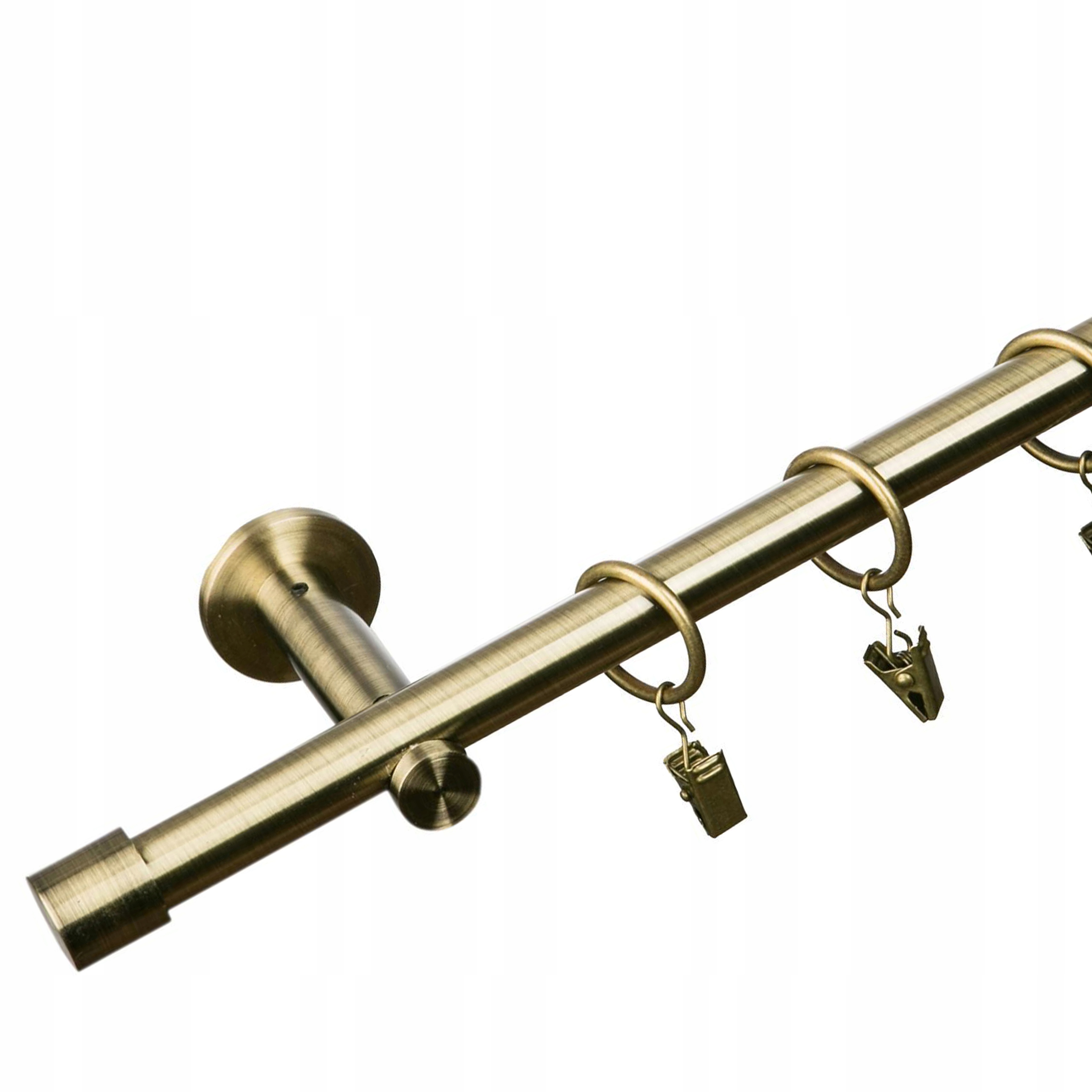 KARNISZ METALOWY POJEDYNCZY 16 mm 180 cm WZORY