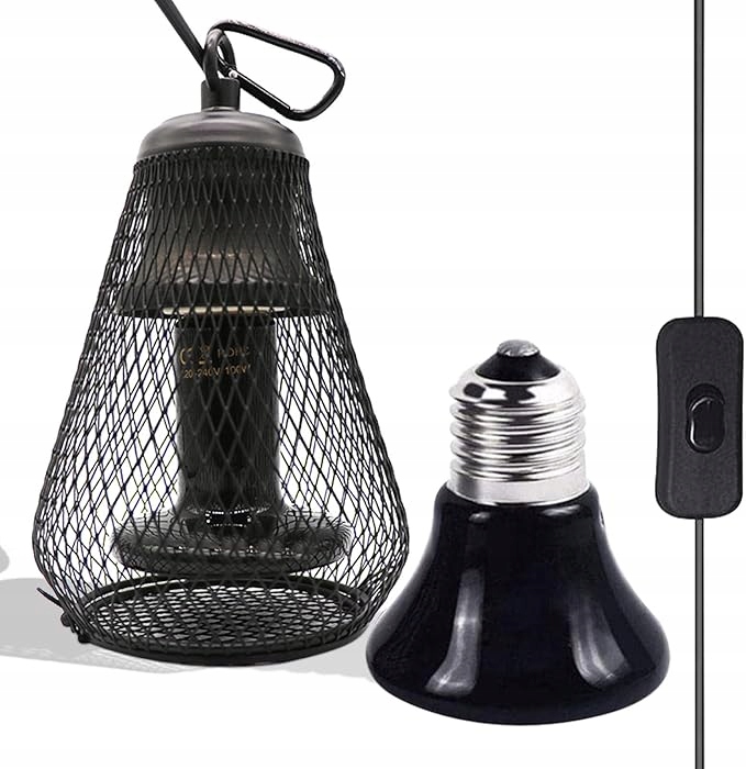 75W Uva a Uvb Topná Lampa Pro Plazy, Obojživelníky A Ještěrky Želvy Hadí
